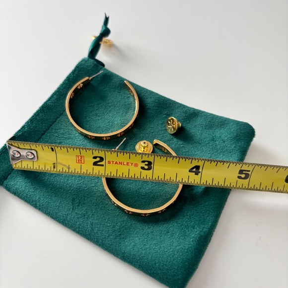 Tory Burch Hoop Earrings - Picture 6 of 8